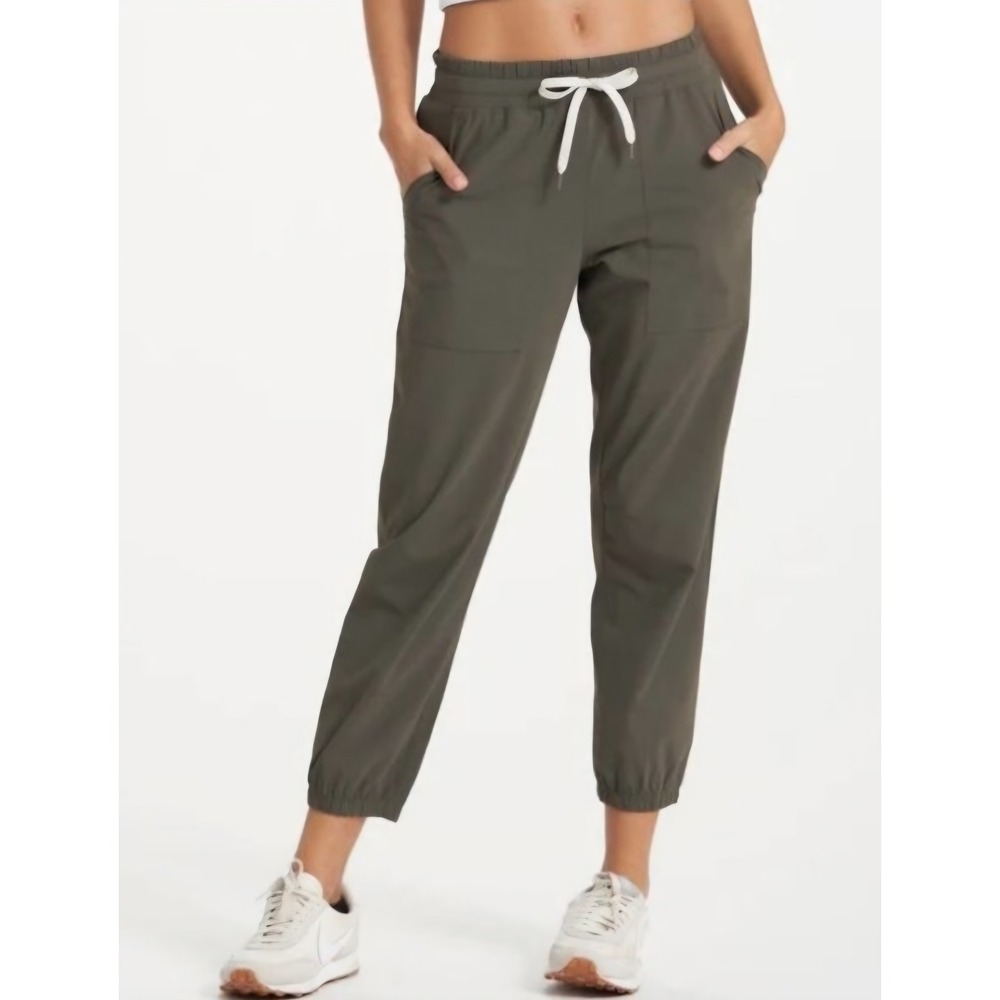 Vuori Weekend Joggers Dark Oregano Green Stretch Performance Pants VW422 XS